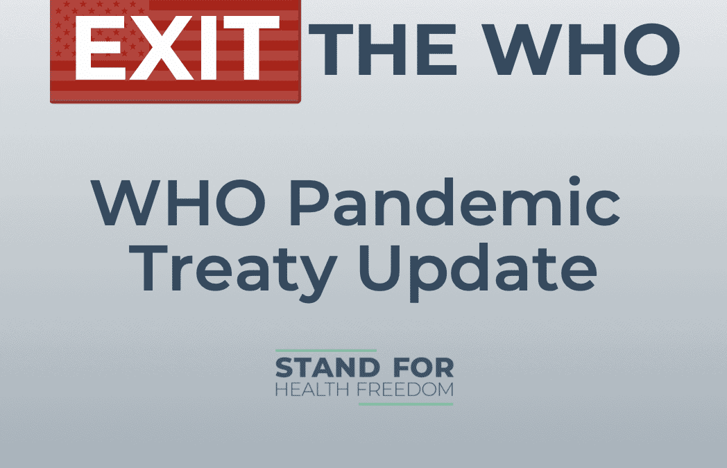 WHO Pandemic Treaty Update