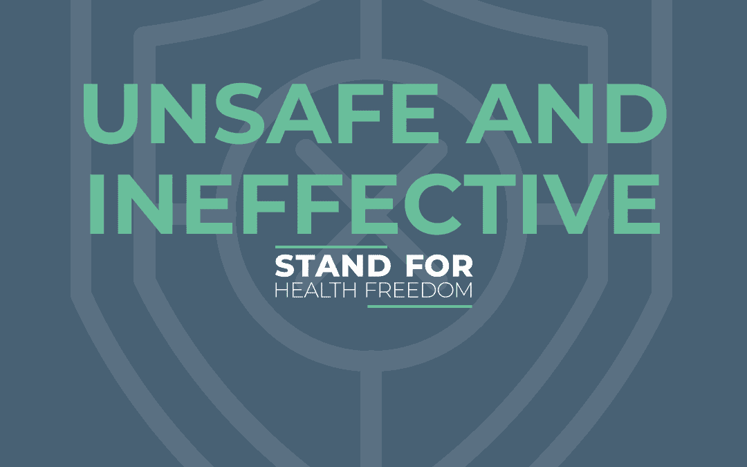 Unsafe and ineffective COVID shots: The FDA has lost its way