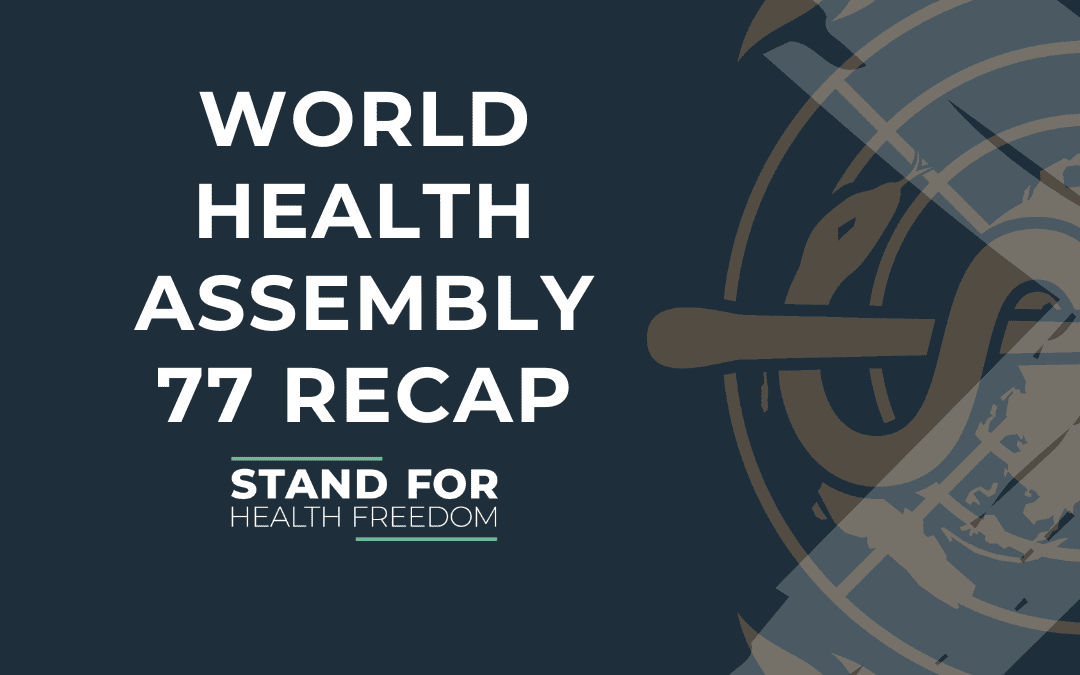 World Health Assembly 77 recap 